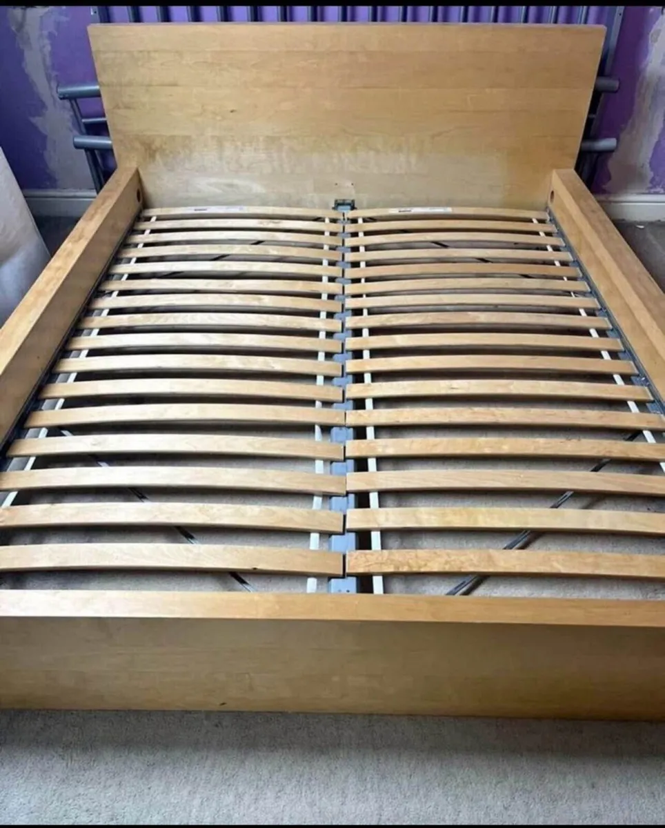IKEA King size bedframe - Image 2