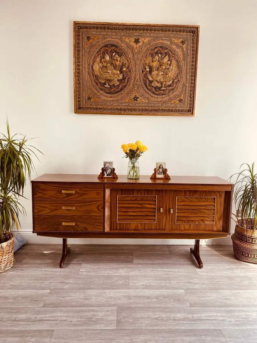 Mid Century Sideboard Drinks Cabinet - Image 1