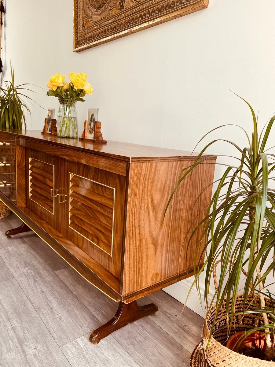 Mid Century Sideboard Drinks Cabinet - Image 2