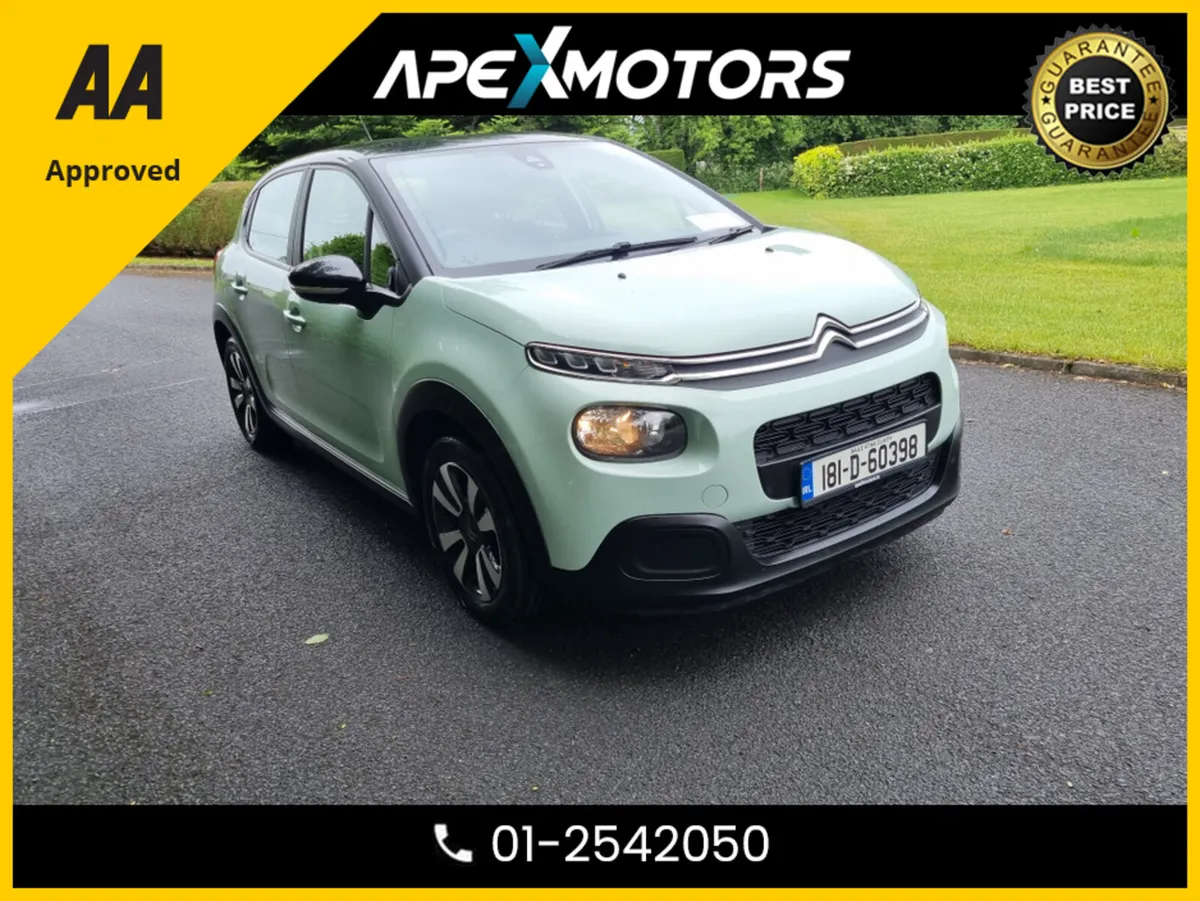 Citroen C3 FINANCE ARRANGED * 1.2 FEEL PURETECH 5D - Image 1