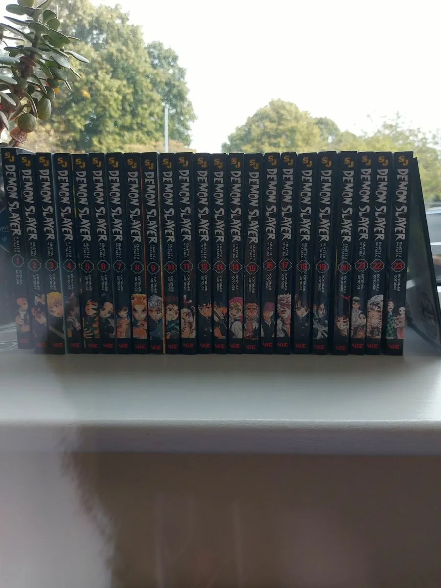 Manga demon slayer 24 pcs set - Image 4