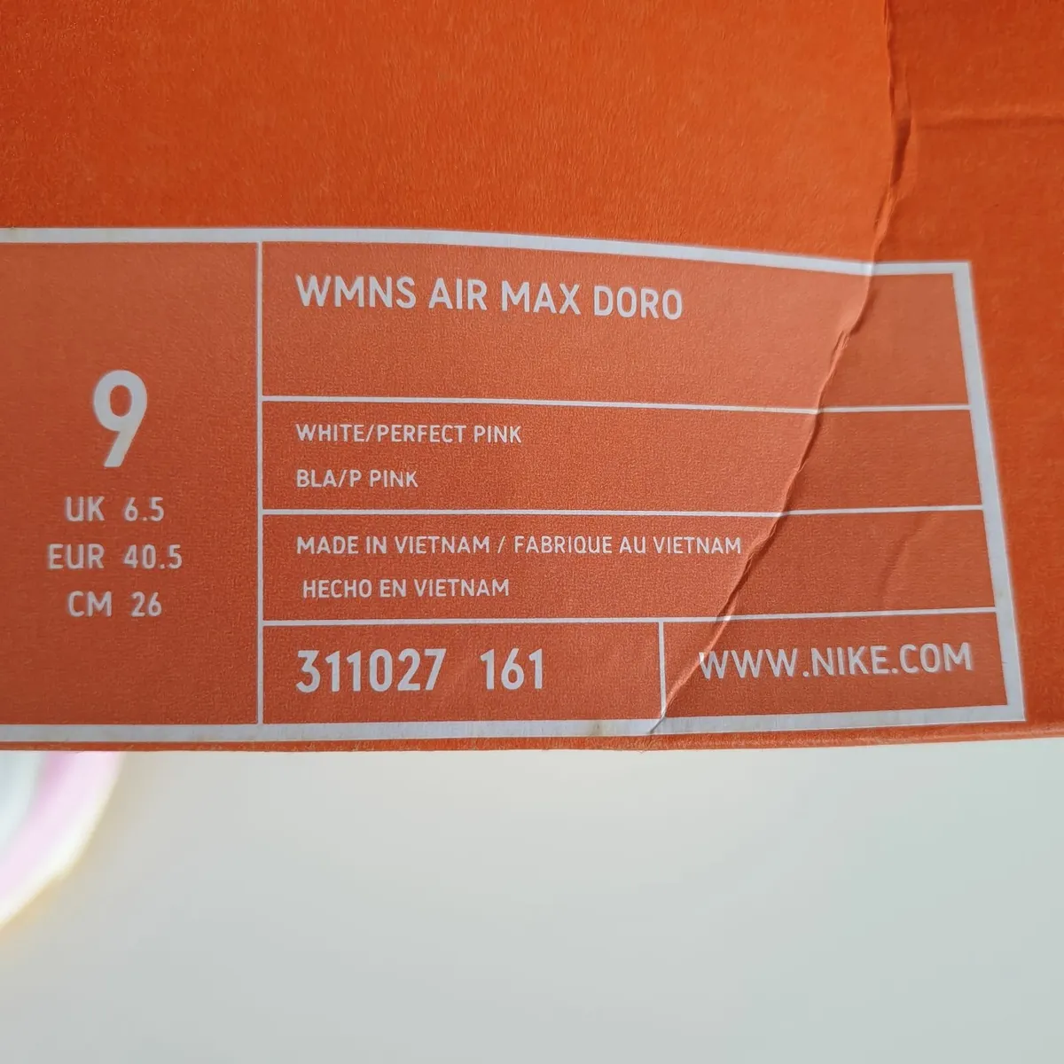 Nike Airmax Doro trainers size 6.5 - Image 2