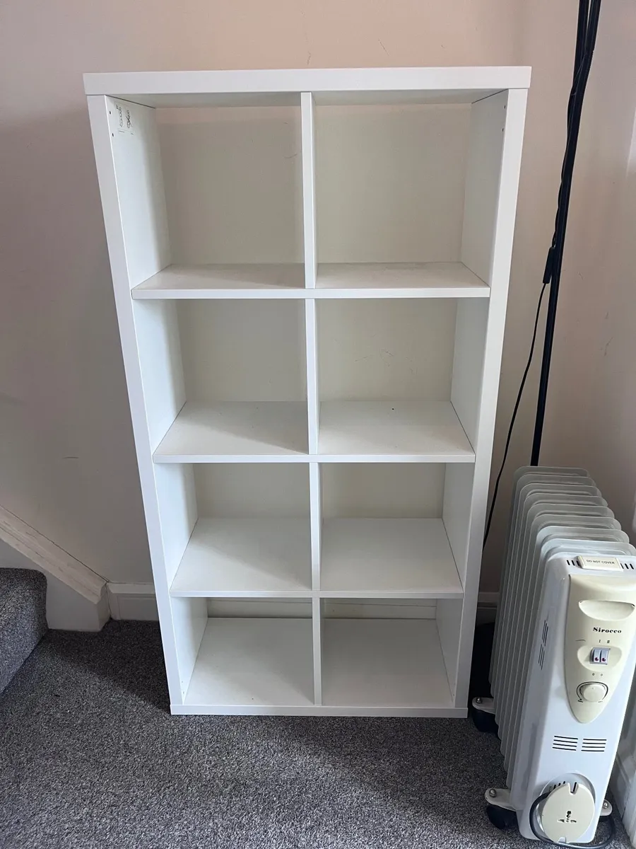 Ikea Kallax shelving unit white 77x147 cm - Image 1