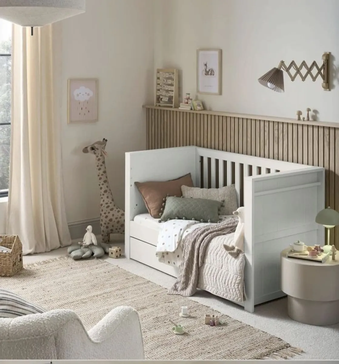 Child's cot and bed - Image 3