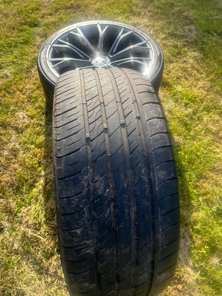 BMW F30 Wheels(2 tyres only) 5x120 fitment,  no bu - Image 2