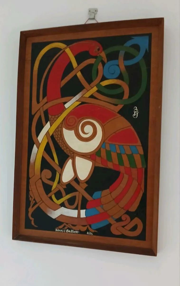 Alan Gallett Celtic Painting - Image 1
