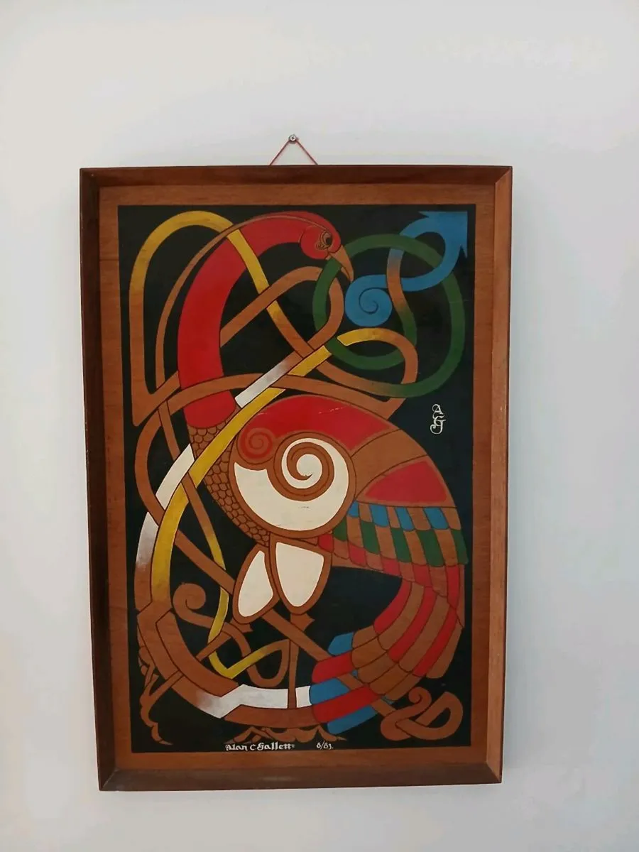 Alan Gallett Celtic Painting - Image 3