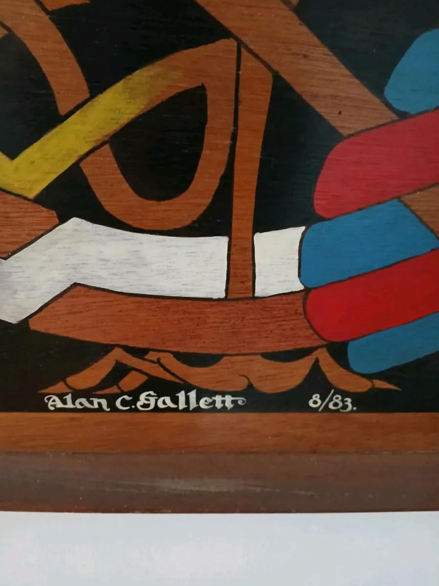 Alan Gallett Celtic Painting - Image 4