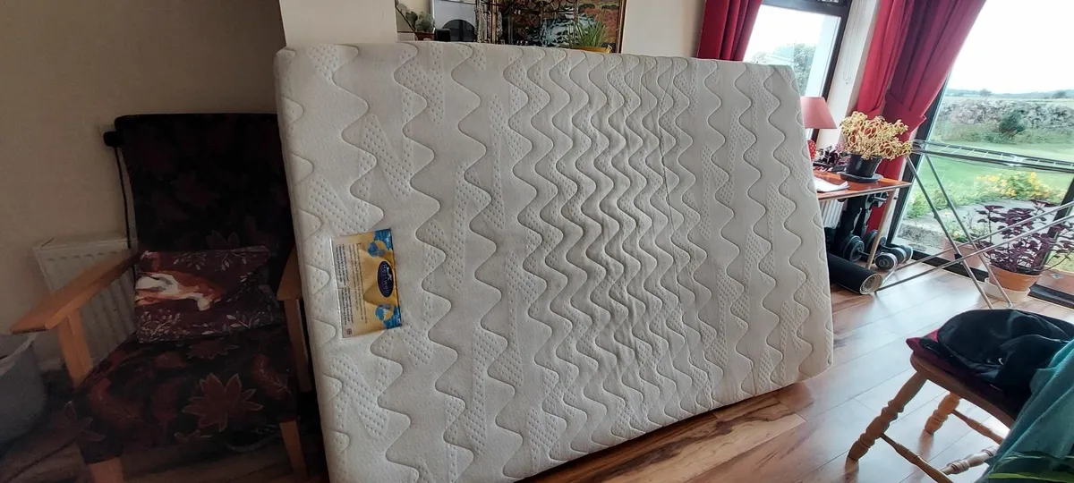 Adjustable Double Hospital Bed -4'6" with mattress - Image 2
