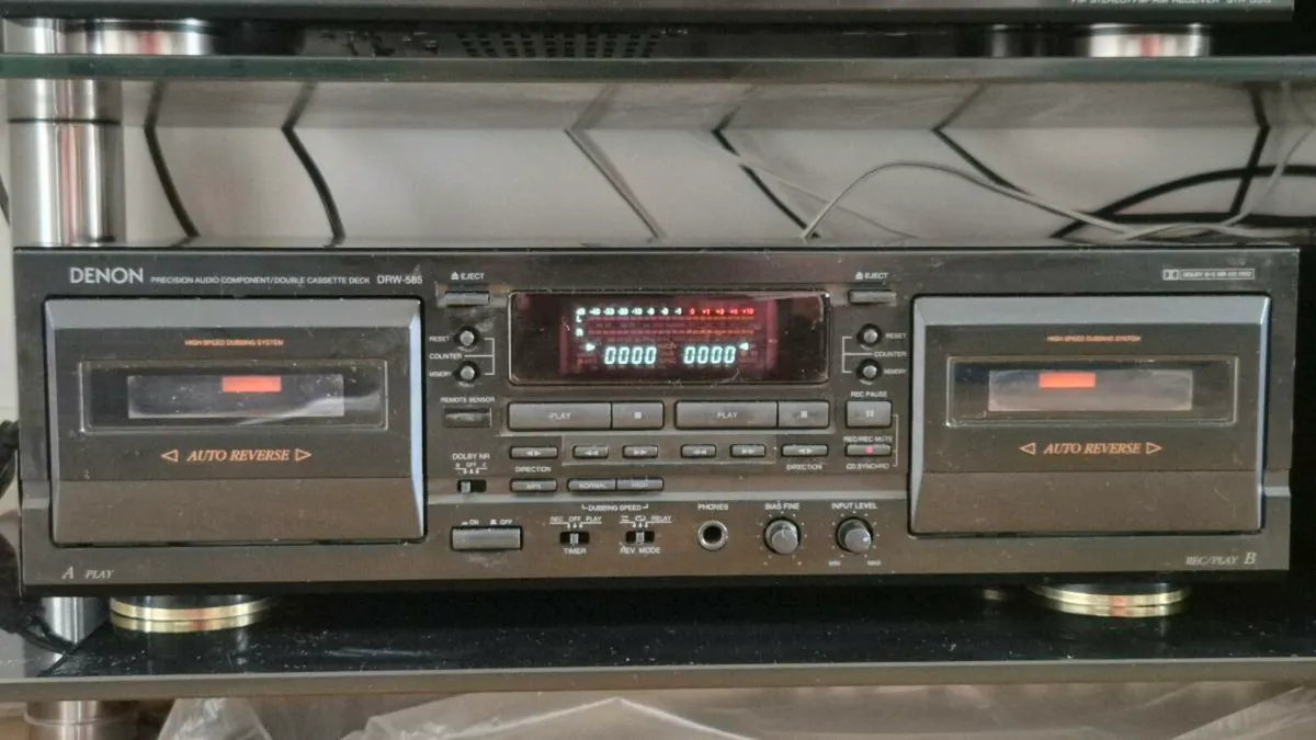 DENON double cassette deck - Image 1
