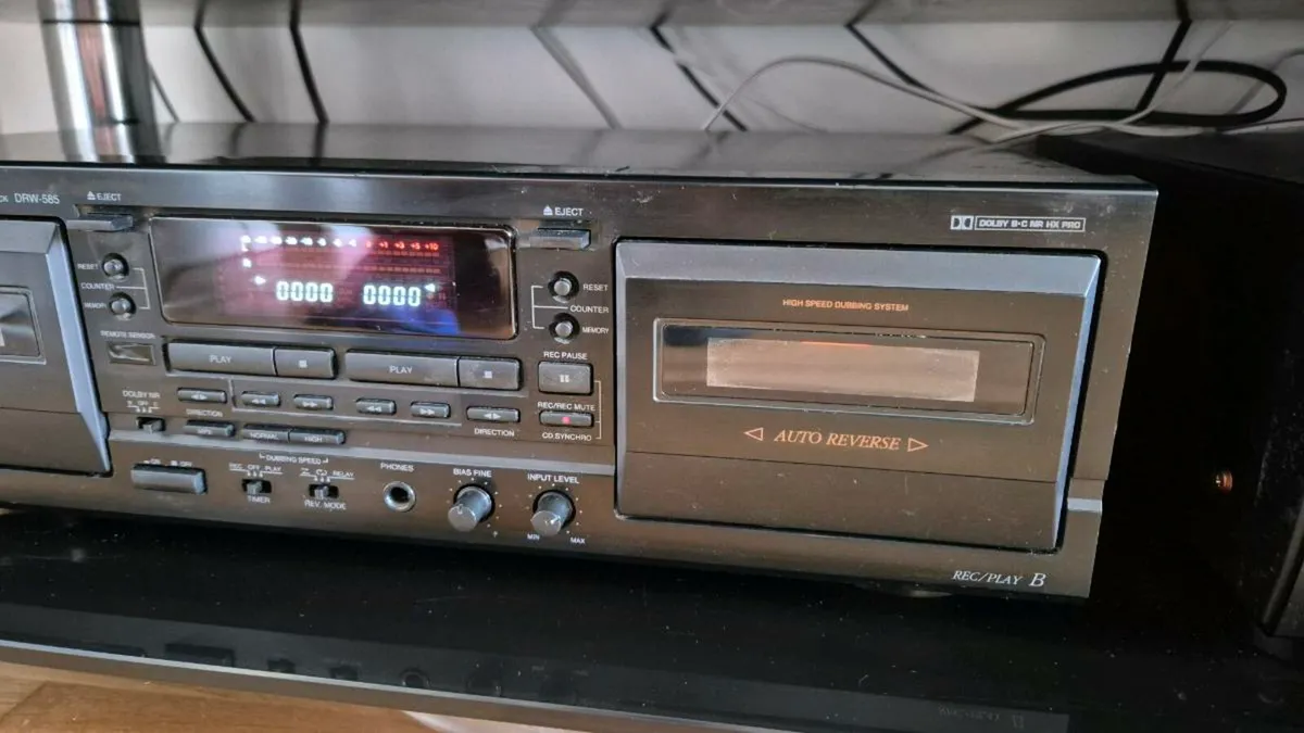 DENON double cassette deck - Image 3