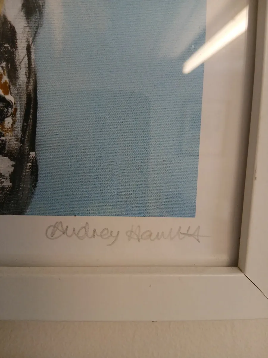 Lovely numbered and signed print highland cow - Image 3