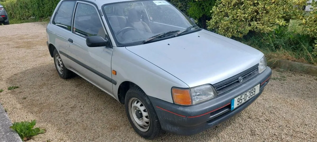 Toyota starlet 30 years old, 38k miles - Image 1