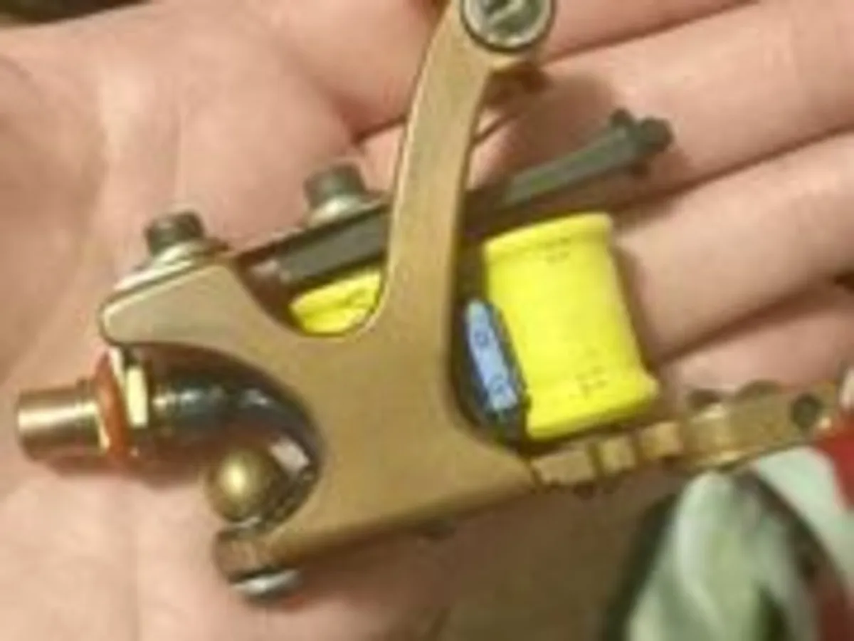 Professional Handmade Tattoo Machine signed/dated