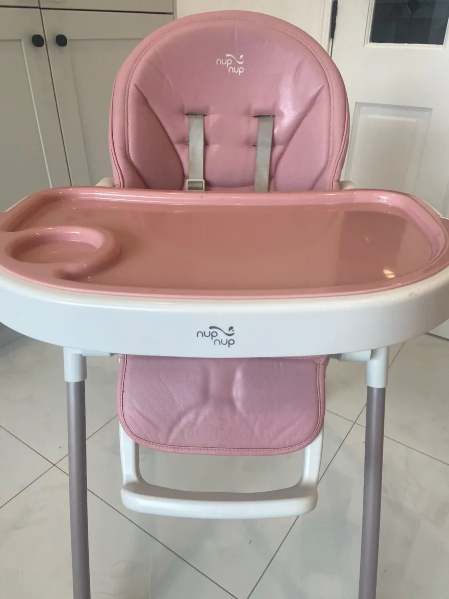 Nup Nup Pink Highchair - Image 1