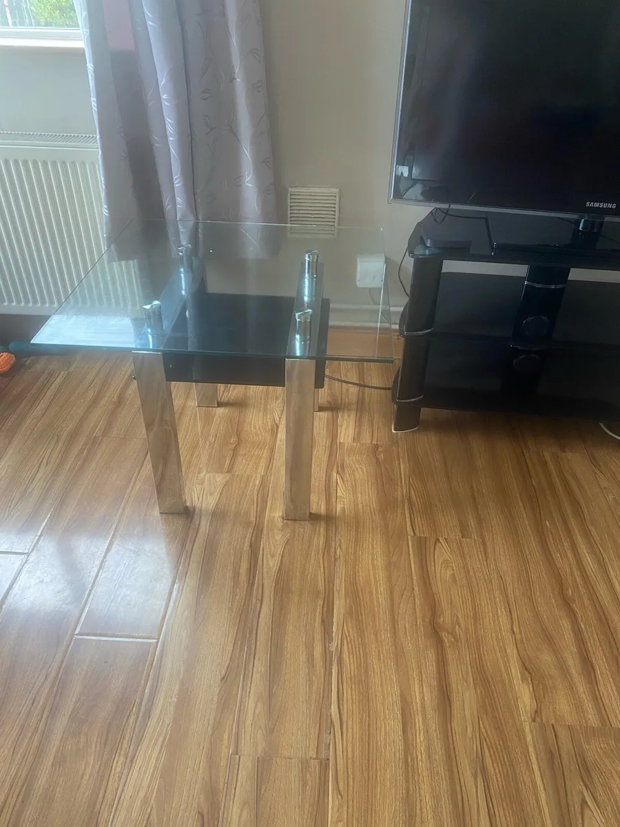 Glass tables