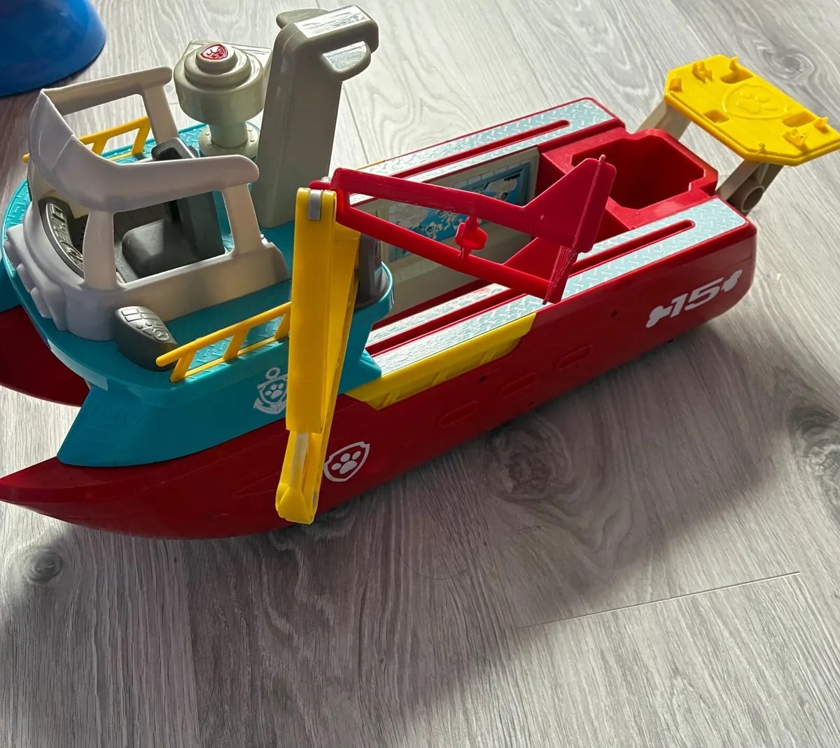 Free to take away paw patrol ship