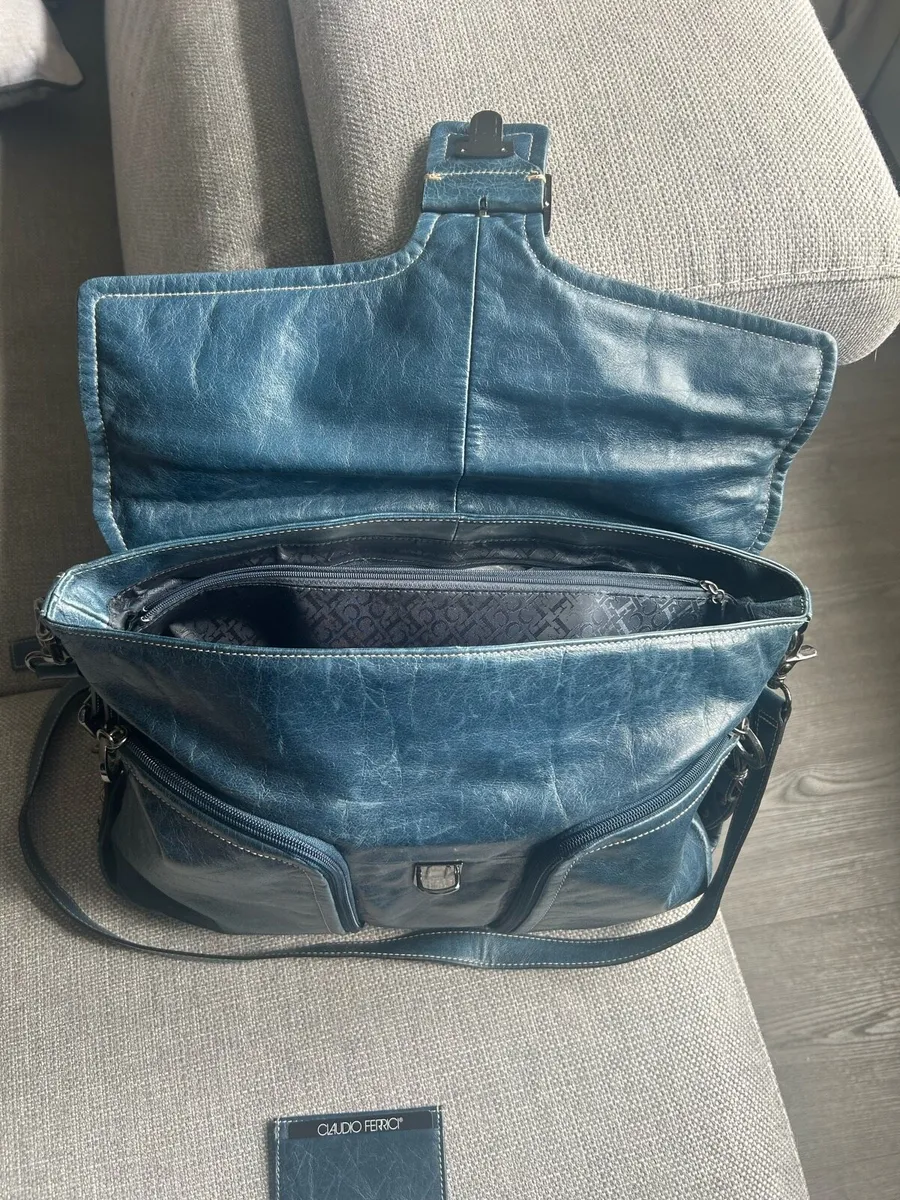 Claudio Ferrici leather bag - Image 2