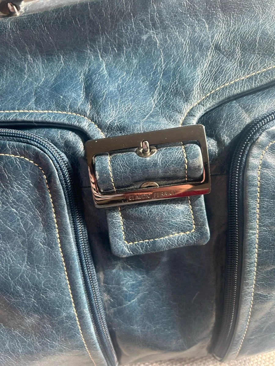 Claudio Ferrici leather bag - Image 3