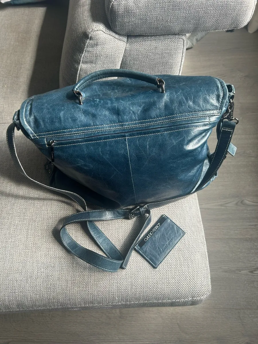 Claudio Ferrici leather bag - Image 4