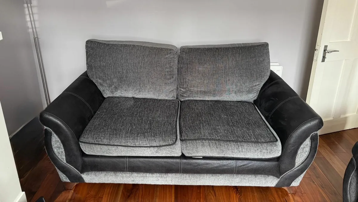 DFS Sofas 3+2+pouffe - Image 2