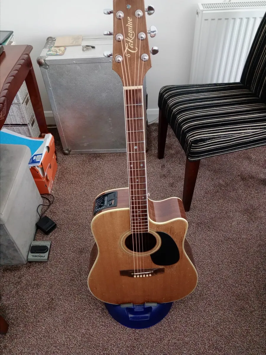 Takamine Guitar,model no.FP360SC, 1995 - Image 3