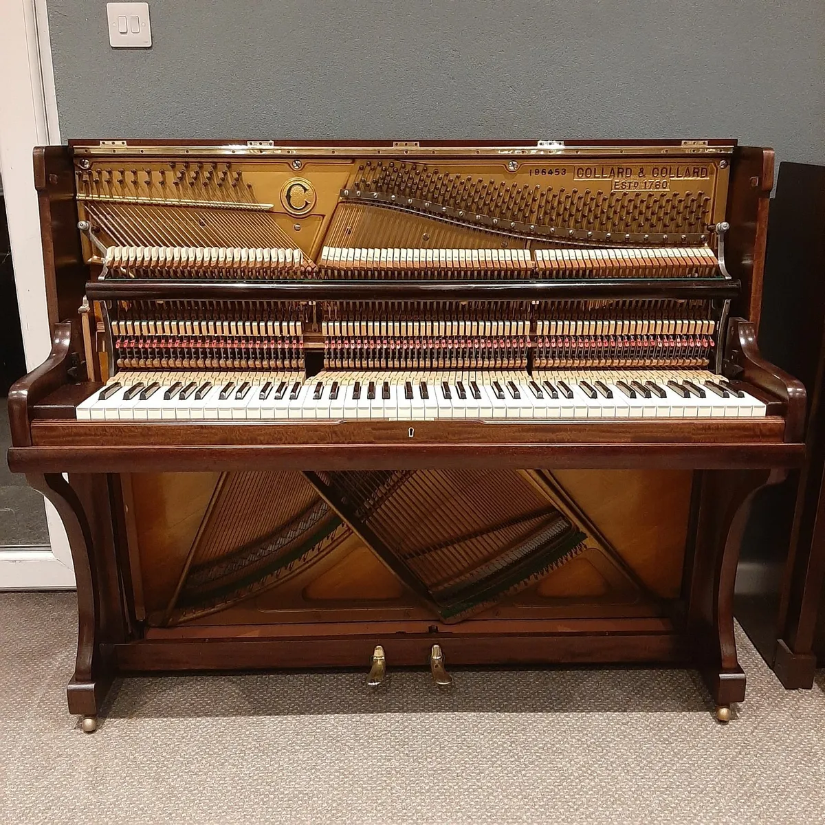 Collard & Collard upright piano - Restored - Image 3