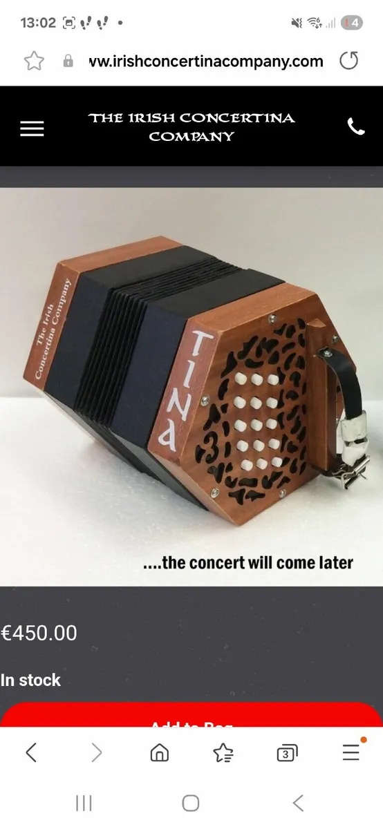 2nd Hand Concertina - Image 2