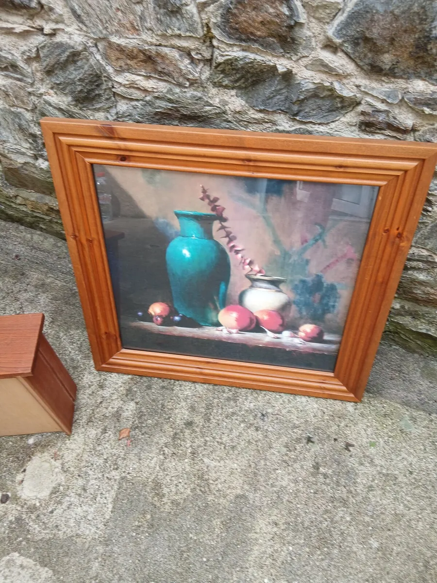Larrge print or painting of still life in quality - Image 1