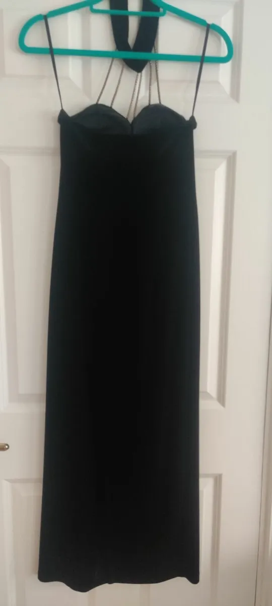 Black velvet dress - Image 3