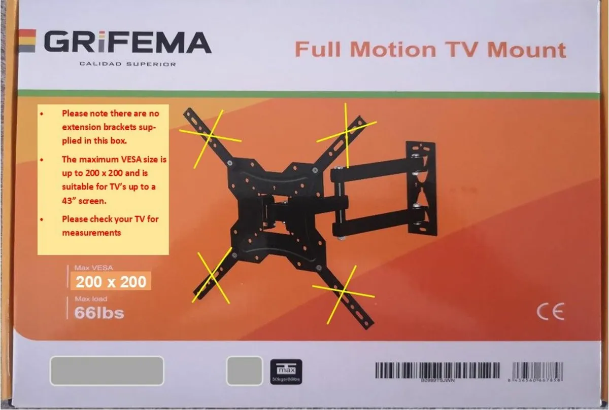 TV Wall Bracket - Image 3