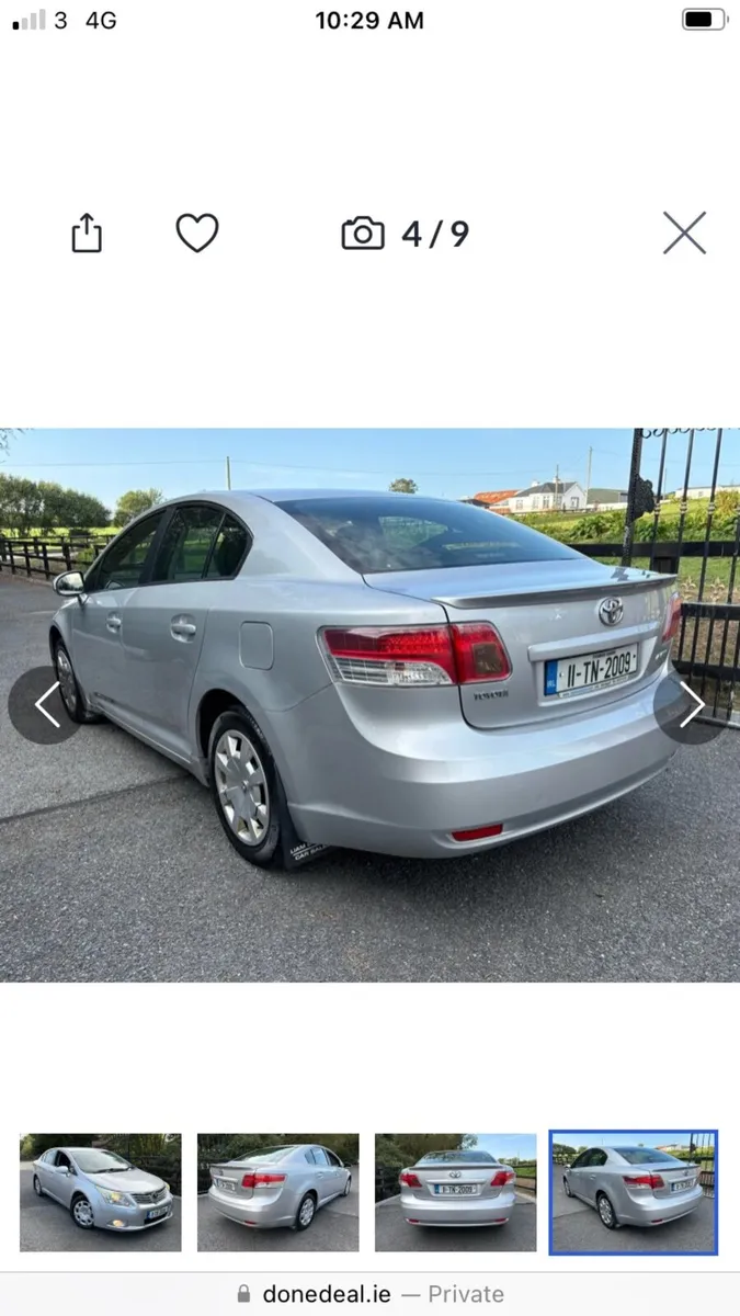 2011 Toyota avensis 2.0D4D - Image 4