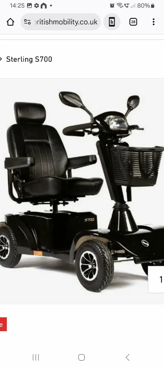 mobility scooter new - Image 1