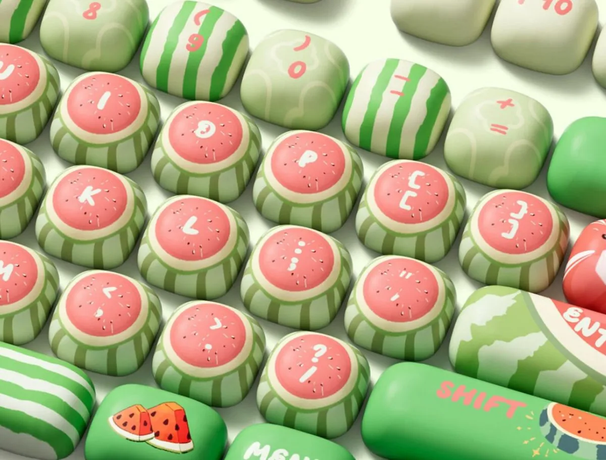 Akko Watermelon Keycap Set (138-key) - Image 2