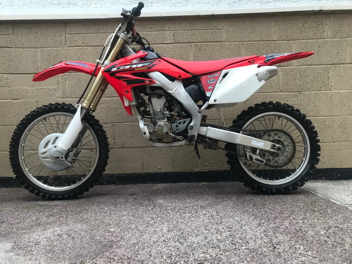 Honda crf 250r twin exhaust - Image 1