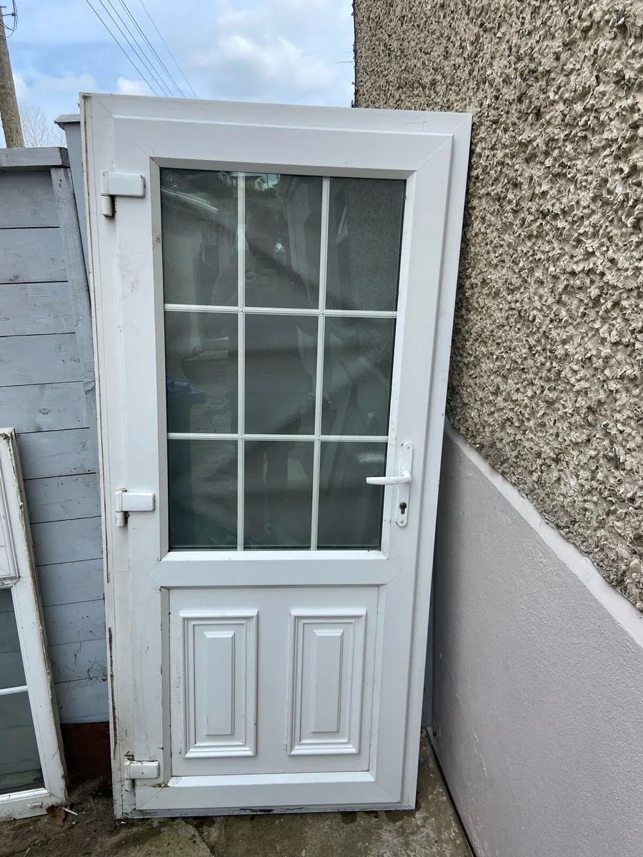 PVC door and 2 windows - Image 1