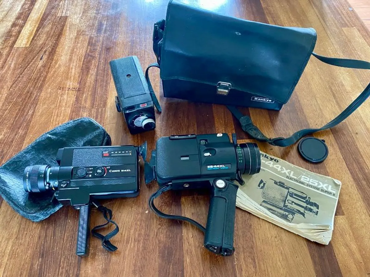 Super 8 Cameras - Canon, Sankyo & Kodak Brownie - Image 1
