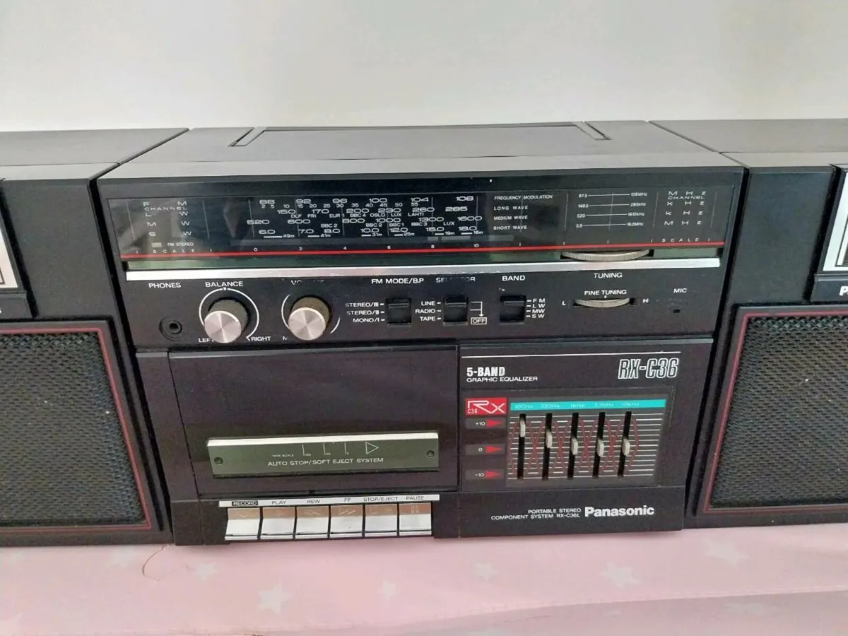 panasonic boombox - Image 1