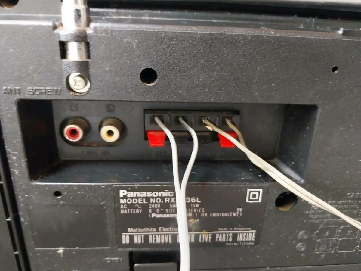 panasonic boombox - Image 4