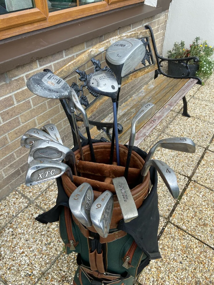Golf.  Clubs and.  Bag - Image 2