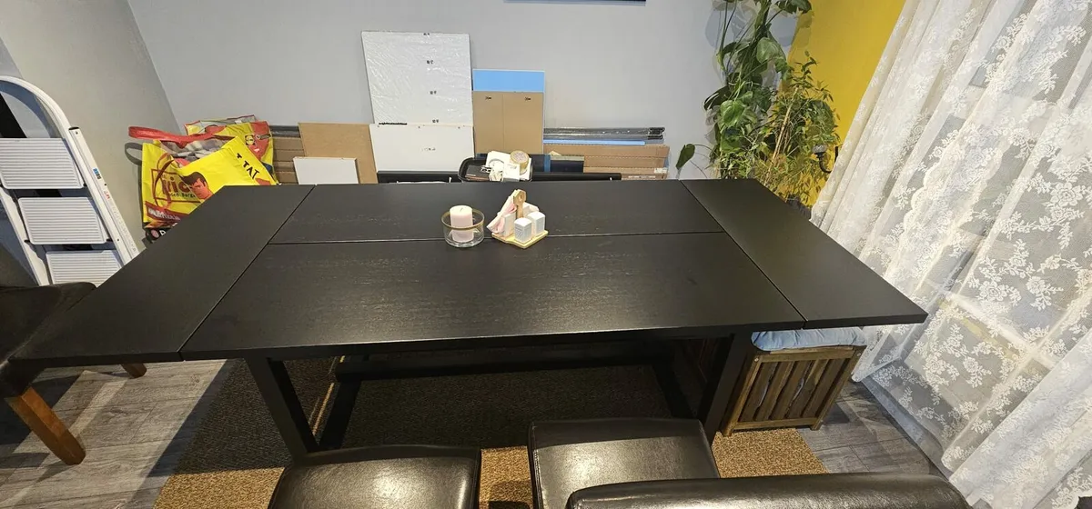 Dining table with 4 chairs - Image 3
