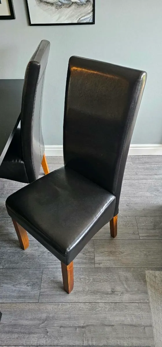 Dining table with 4 chairs - Image 4