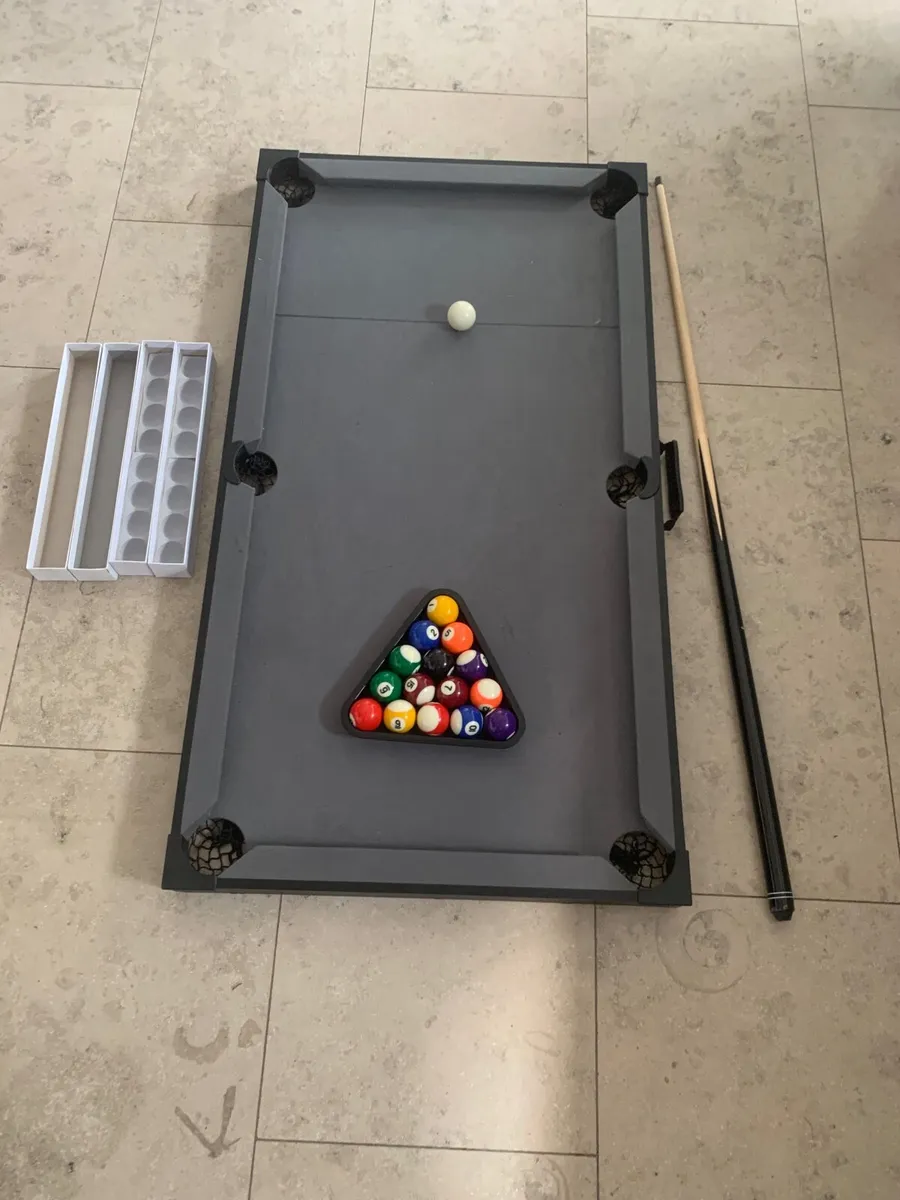Pool table top