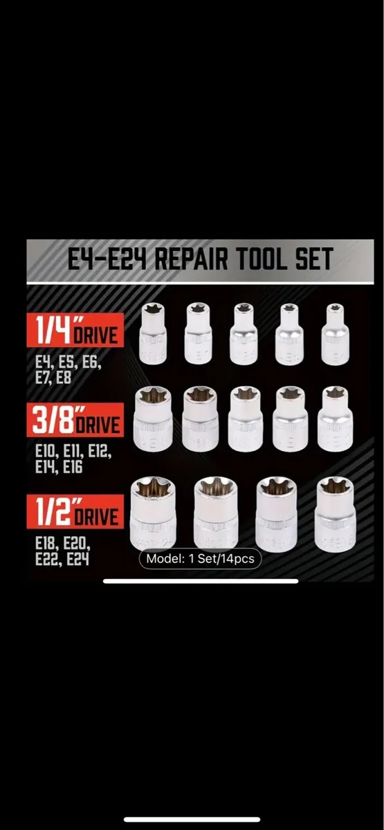Tool . Torx .socket set - Image 2