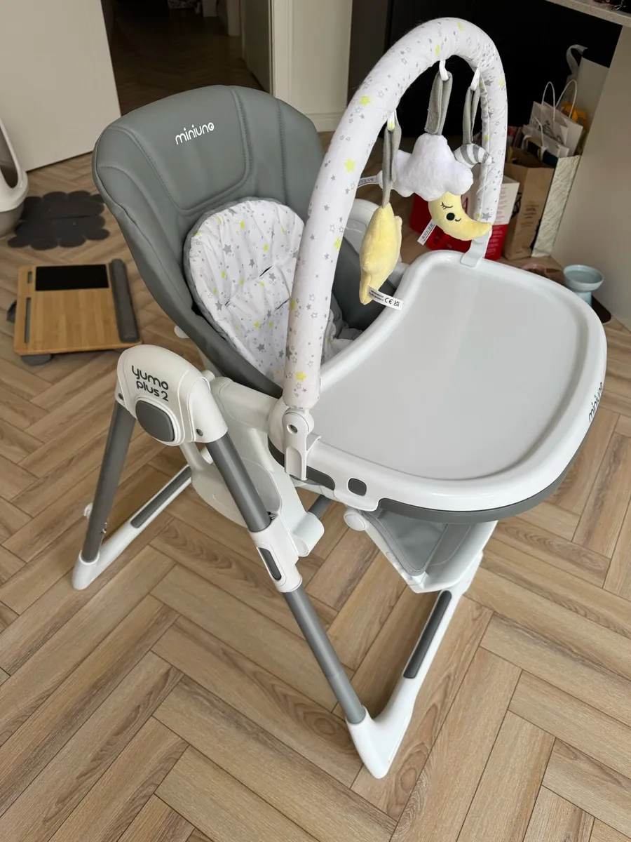 miniuno yumo plus2 2 in 1 high chair - Image 4