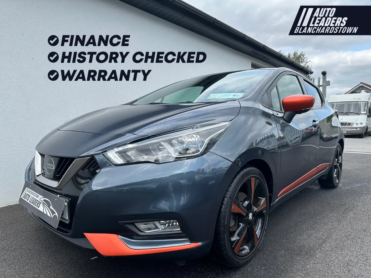 NISSAN MICRA 0.9 SVE  AVM ORANGE NAV 90PS LOW KM - Image 1