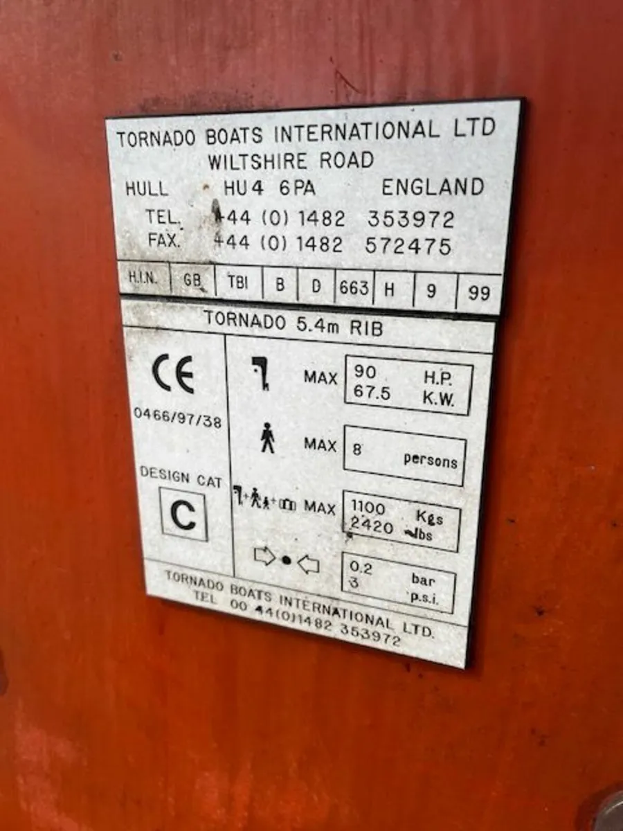 Tornado Rib 5.4m - Image 4