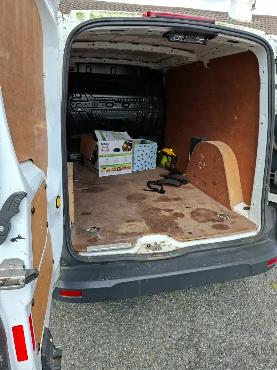 Man with small van