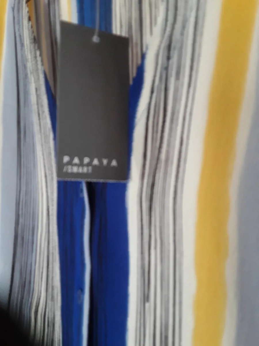 Brand new designer blouse papaya size 16 - Image 2