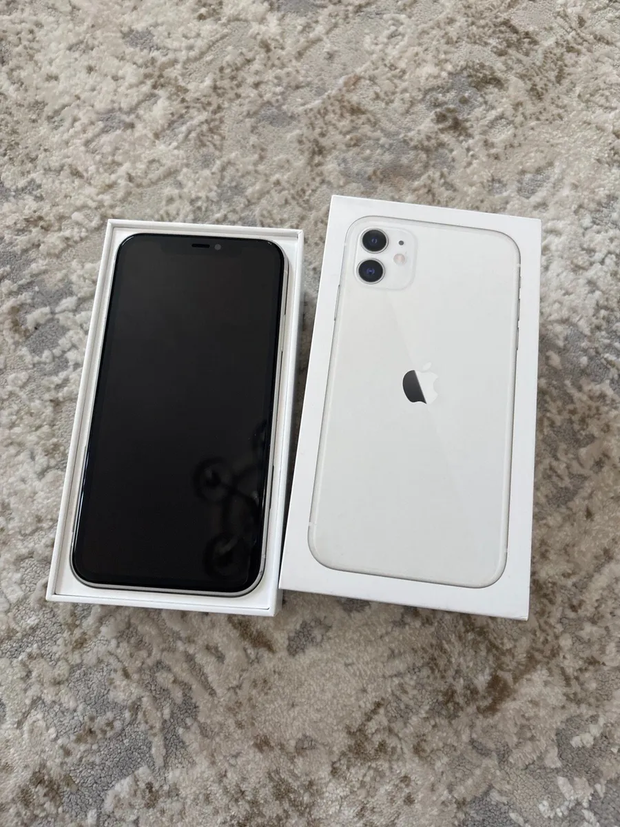 iPhone 11 sim free 128GB white box and accessories - Image 4